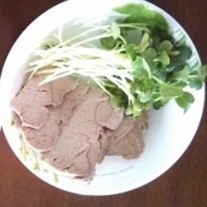 豚のモモ肉でヘルシー角煮